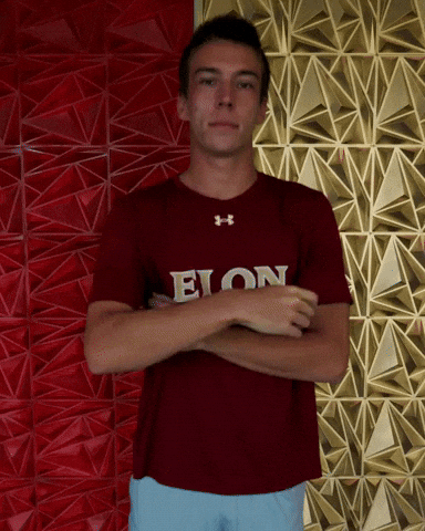 Elon Mens Tennis GIF by Elon Phoenix