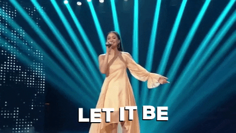 Let It Be Beatles GIF by Indonesian Idol - Find & Share on GIPHY