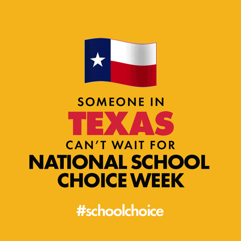SchoolChoiceWeek education texas parents teachers GIF