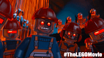 zombies construction GIF by The LEGO Movie