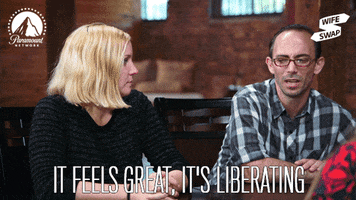 it feels great wife swap GIF by Paramount Network