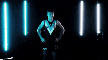 Confused Aussie Rules GIF by Port Adelaide FC