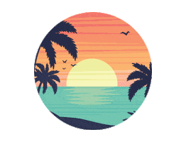 Summer Sticker by Curious Ahead