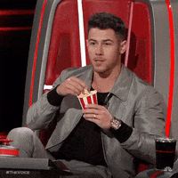 The Voice Popcorn GIF by MOODMAN
