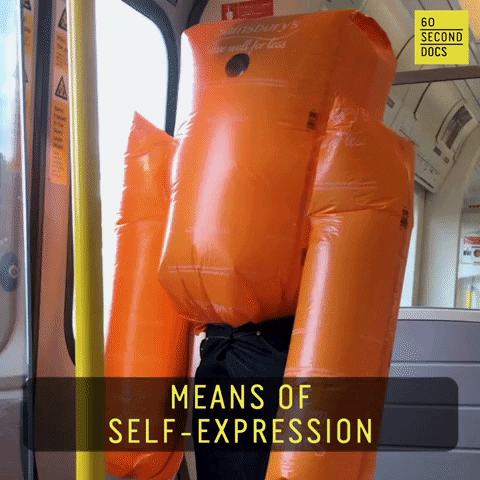 Self Expression GIF by 60 Second Docs