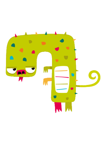 Lizard Sticker by Veopositivo