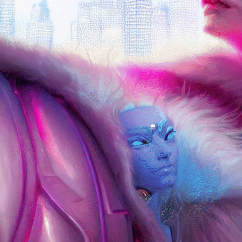 Pink Robot GIF by Aleksey Efremov