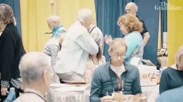 Jumping Old Man GIF by guardian
