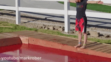 Pool Swimming GIF by Mark Rober