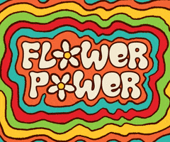 Flower Power Love GIF