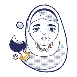 Latifa almutiri Sticker