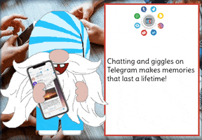 Social Media Gnome GIF