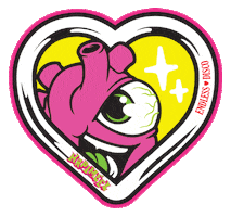Street Art Heart Sticker