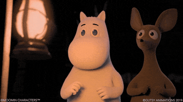 Im Scared Whats Happening GIF by Moomin Official