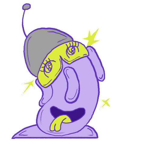 Happy Party Sticker by Pia Graf