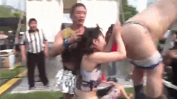 Japan Wrestling GIF