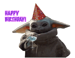 Star Wars Party Sticker