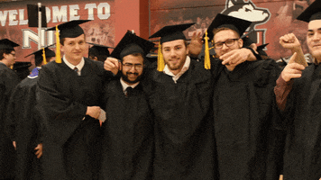northernillinois graduation huskies grads niu GIF