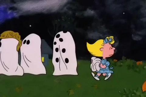 sally brown halloween GIF by Peanuts
