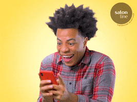 Excited Black Power GIF by Salon Line