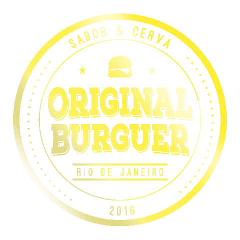 Original Burguer Sticker