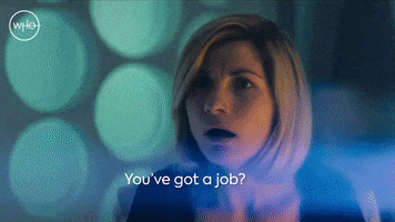 Jodie Whittaker Job GIF by Doctor Who