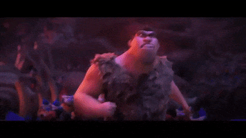 Knockout Oops GIF by The Croods: A New Age
