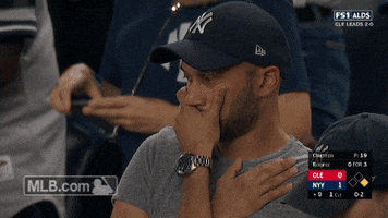Nervous New York Yankees GIF by MLB