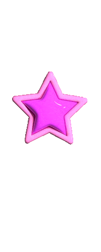Pink Star Sticker by Starbucks