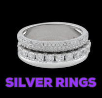 ornatejewels silver rings silver rings for women sterling silver rings silver rings online GIF