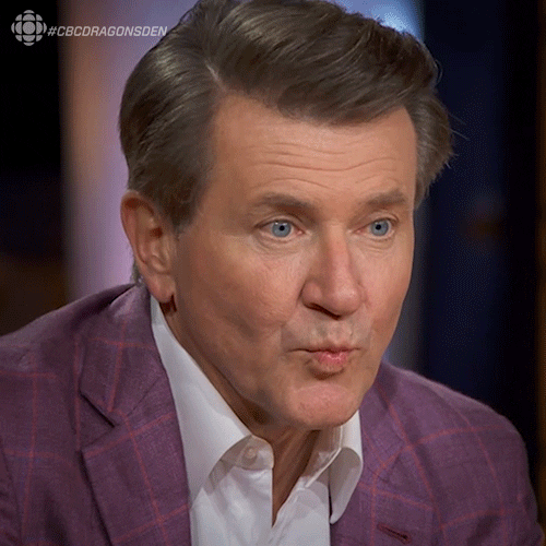 Kissing Dragons Den GIF by CBC