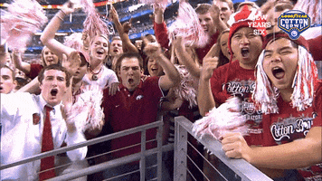 Lets Go Sec GIF by Goodyear Cotton Bowl Classic