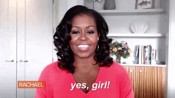 Michelle Obama Love GIF by Rachael Ray Show