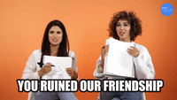 Friendship-over GIFs - Get the best GIF on GIPHY