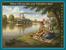 First Valentines Date Lunch GIF