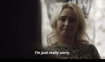 sorry hayden panettiere GIF by Nashville on CMT