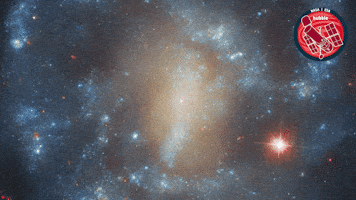 Dark Glowing GIF by ESA/Hubble Space Telescope