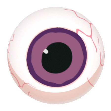 countryfoods halloween creepy eye eyeball Sticker