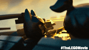 lego batman wink GIF by The LEGO Movie