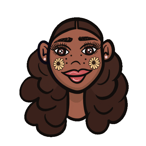 Black Girl Love Sticker by JellaCreative