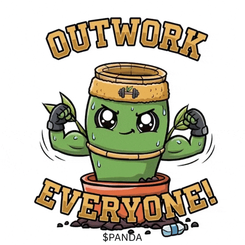 Flexing Beast Mode GIF by PandaMania