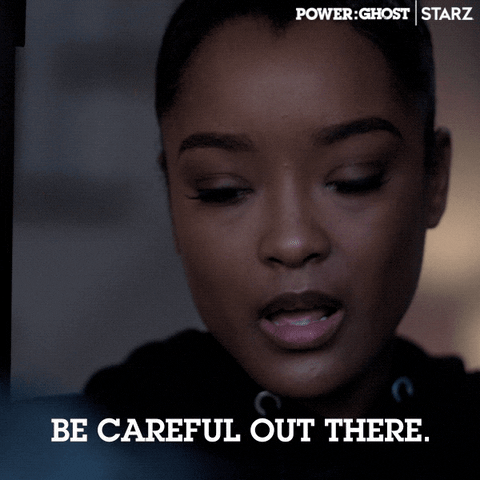 Starz Be Careful Out There GIF by Power Book II: Ghost