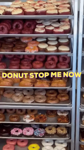 Hungry Donut GIF by DXDatocV!BE