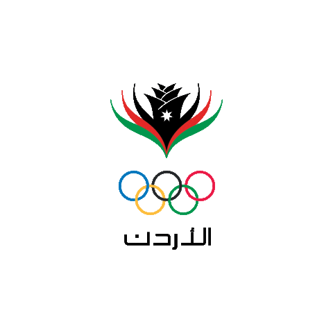 Jordan Olympic Committee Sticker