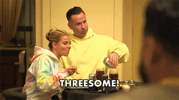 Jersey Shore Threesome GIF by Jersey Shore Family Vacation