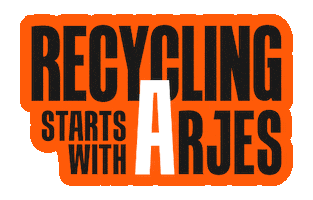 Start Slogan Sticker by Arjes Recycling Innovation