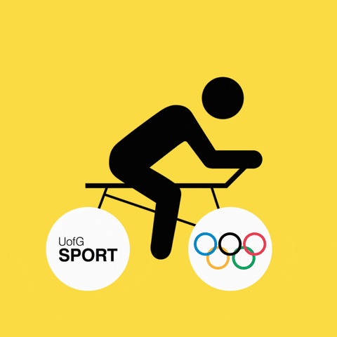 University Of Glasgow Olympics GIF by UofG Sport