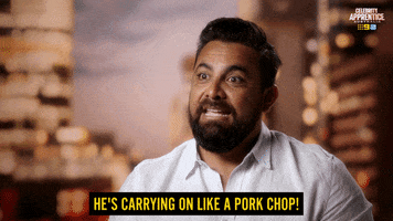 Carry On React GIF by Celebrity Apprentice Australia
