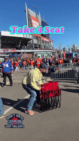 Sit Down Seat GIF by Tailgating Challenge