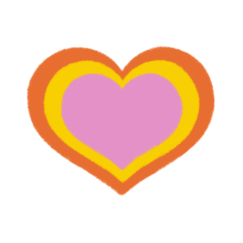 Heart Love Sticker by JACQUET BROSSARD